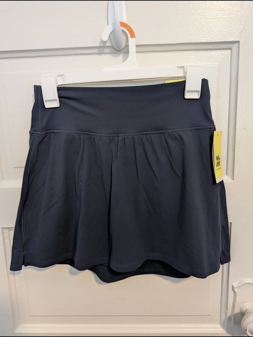 Tennis Prep Athletic Sporty Women's Navy Blue Athletic Skort w/ Side Pockets - Picture 1 of 6